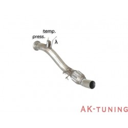 BMW - E87(5porte-5doors) 120d (177hk) 2007 - - Rostfritt katalysator ersättningsrör + partikelfilter ersättningsrör group n\r...