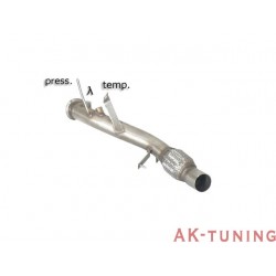 BMW - E90(Sedan) 316D (116hk) 2009 - 2012 - Rostfritt katalysator ersättningsrör + partikelfilter ersättningsrör group n - mo...