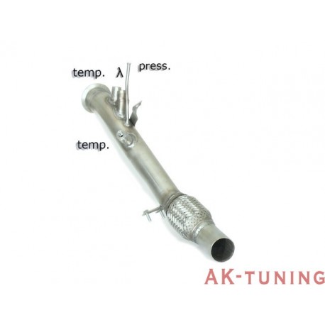 BMW - F32(Coupè) 420D - 420D xDrive (184hk) 2013 - 2015 - Rostfritt katalysator ersättningsrör + partikelfilter ersättningsrö...