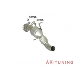 BMW - E61/(Touring) 525d-Xd (197hk) 2007 - 2010 - Katalysator group n + Rostfritt partikelfilter ersättningsrör group n - mot...