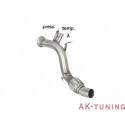 BMW X1 (E84) - 18d sDrive -18d xDrive (140hk) 2010 - 2012 - Rostfritt katalysator ersättningsrör + partikelfilter ersättnings...