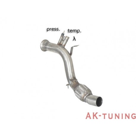 BMW X1 (E84) - 25d xDrive (218hk) 2012 - 2015 - Rostfritt katalysator ersättningsrör + partikelfilter ersättningsrör group n ...