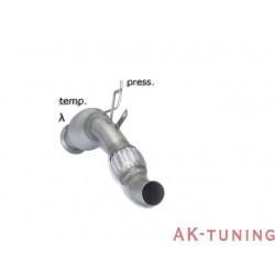BMW - E70 30dx (245hk) 2010 - 2013 - Katalysator group n + Rostfritt partikelfilter ersättningsrör group n - motorkod:N57 (29...