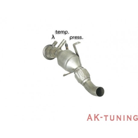 BMW X6 (E71) - 30d xDrive (235hk) 2008 - 2010 - Katalysator group n + Rostfritt partikelfilter ersättningsrör group n - motor...