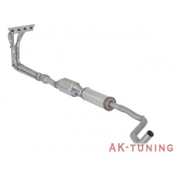 Fiat 500 (typ312) - 1.4 16V (100hk) 07/2007 - 2013 - grenrör 4-1 + katalysator + Rostfritt mitten dämpare - Diameter 50 mm\r ...