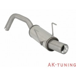 Fiat 500 (typ312) - 1.4 16V (100hk) 07/2007 - 2013 - Rostfritt bakre ljuddämpare group N med runda ändrör 80 mm | R-58.0334.98