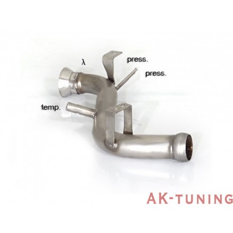 Mercedes E-Class (212) - E250CDi (204hk) 2009 - 2014 - Rostfritt katalysator ersättningsrör + partikelfilter ersättningsrör g...