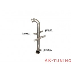 Mini R56 - Cooper D 1.6 (110hk) 11/2006 - 2011 - Rostfritt katalysator ersättningsrör + partikelfilter ersättningsrör group n...
