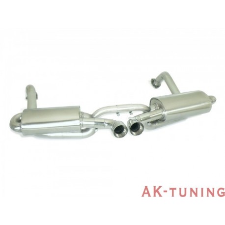 Porsche Cayman(987) - 2.7i (245hk) 2006 - 2008 - Rostfritt katalysator ersättningsrör group N vänster/höger + Rostfritt bakre...