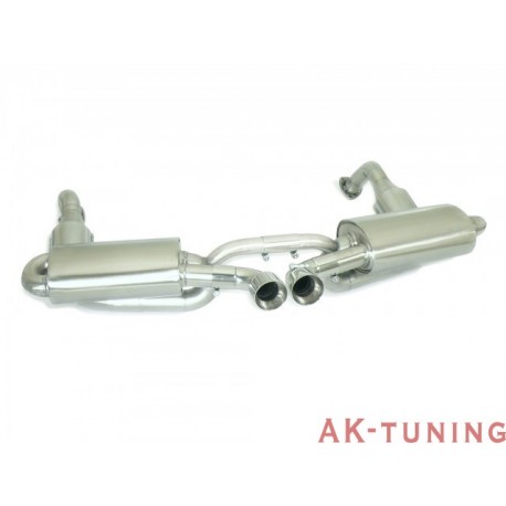 Porsche Cayman(987) - S 3.4i (295hk) 2006 - 2008 - katalysators 200cell vänster/höger + Rostfritt bakre ljuddämpare vänster/h...