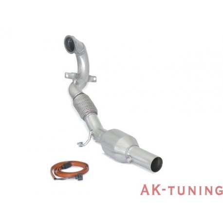 Volkswagen Golf Mk7 - 2.0TSI GTi (220hk/230hk) ø70mm 2013 - 2017 - katalysator 200cell&nbsp;&nbsp;\r överdimensionerat avgasrör diamete...
