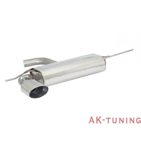 Volkswagen Scirocco - 2.0TDi DPF (140hk) 2008 - 2014 - Rostfritt bakre ljuddämpare med oval Sport Line ändrör 135x90 mm | R-5...