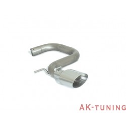 Volkswagen Scirocco - 2.0TDi DPF (170hk) 2008 - 2012 - Rostfritt bakre rör group N med oval ändrör 135x90 mm | R-50.0510.12