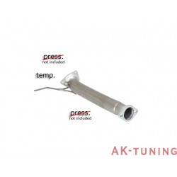Volvo S60 - 2.4 D5 (185hk) 2005 - - Rostfritt partikelfilter ersättningsrör group n\r kräver ECU mjukvara | R-55.0222.00
