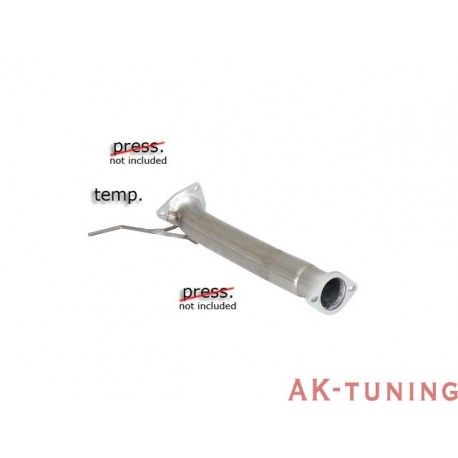 Volvo S60 - 2.4 D5 (185hk) 2005 - - Rostfritt partikelfilter ersättningsrör group n\r kräver ECU mjukvara | R-55.0222.00