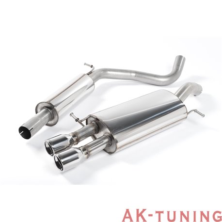 Volkswagen Polo GTi 1.8T Cat-back - Resonated (mer dämpad) 2,5" | SSXVW109