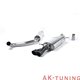 Volkswagen Polo GTI 1.8 TSI 192hk (3 & 5-dörrars) Cat-back - Twin Cerakote svarta ändrör 2,76" | SSXVW323