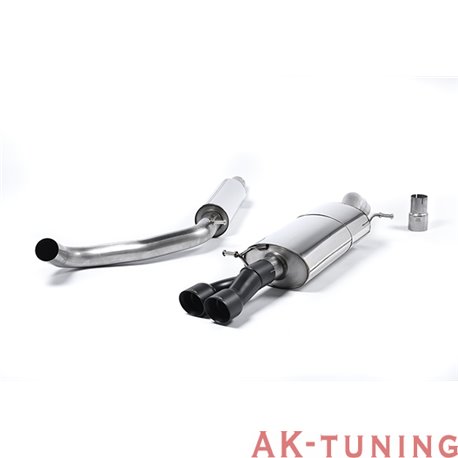 Volkswagen Polo GTI 1.8 TSI 192hk (3 & 5-dörrars) Cat-back - Twin Cerakote svarta ändrör 2,76" | SSXVW323