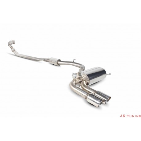 Audi RS3 8P - Turbo-back system utan katalsyator - Daytona ändrör - Scorpion | SAUC030SYS