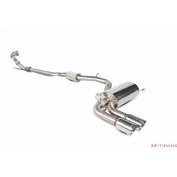 Audi RS3 8P - Turbo-back system med racekatalysator - Daytona ändrör - Scorpion | SAUX030SYS