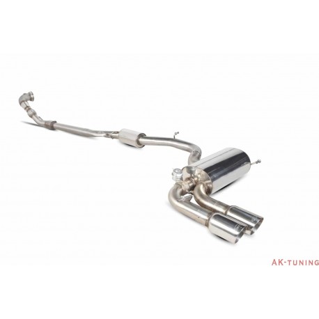 Audi RS3 8P - Turbo-back system med racekatalysator - Daytona ändrör - Scorpion | SAUX030SYS