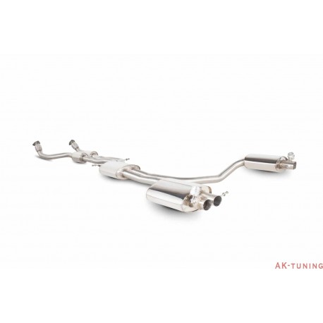 Audi RS4 B8 4.2 FSI Quattro Avant/RS5 4.2 V8 Coupe - Cat-back (resonated) inkl aktiva avgasspjäll - OEM - Scorpion | SAU048SYS