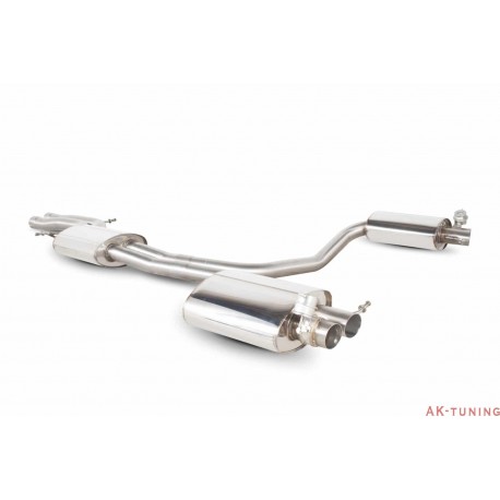 Audi RS4 B8 4.2 FSI Quattro Avant/RS5 4.2 V8 Coupe - Resonated half system inc active exhaust valve - OEM - Scorpion | SAU048