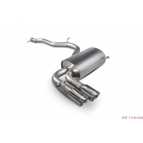 Audi S3 8P - Non-Cat-back (resonated) - Daytona (twin) ändrör - Scorpion | SAUS074