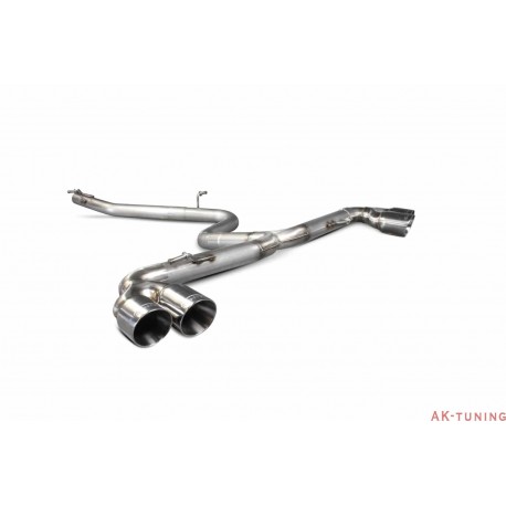 Audi TT Mk2 2.0 Tdi Quattro (ej cabriolet) - Cat-back system - Daytona ändrör - Scorpion | SAU025