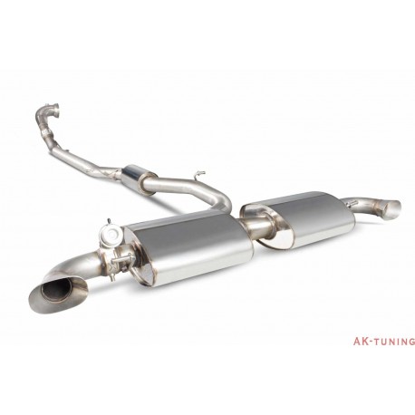 Audi TT RS Mk2 - Titanium Turbo-back system utan katalsyator - OEM - Scorpion | SAUS028-TI