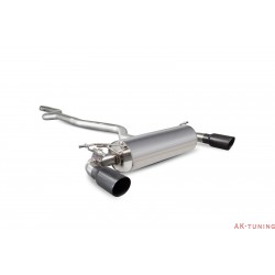 BMW M140i (F20, F21) - Non-Cat-back (resonated) - Daytona Svarta keramiska ändrör - Scorpion | SBMS076C