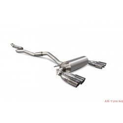 BMW M2 F87 - Cat-back system med elektriska avgasspjäll - Daytona ändrör - Scorpion | SBM075