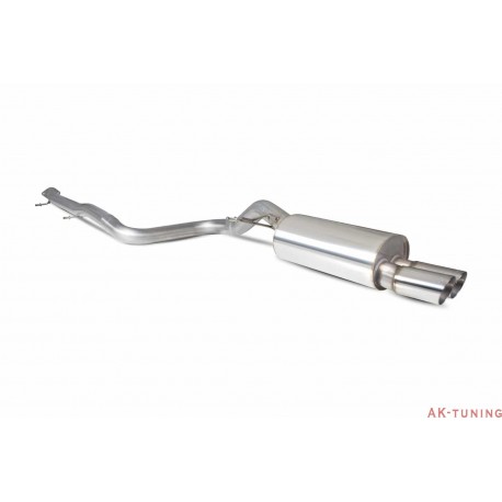 Ford Fiesta ST 180 - 76mm/3 Non-Cat-back (resonated) - Daytona ändrör - Scorpion | SFDS074