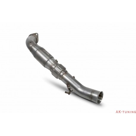 Ford Focus MK3 RS - Downpipe (med racekatalysator) - Scorpion | SFDX082