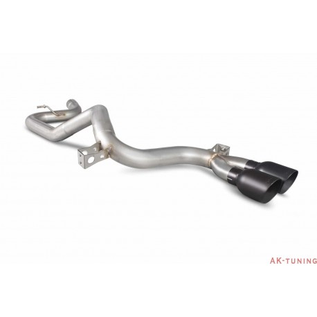 Ford Focus MK3 ST Diesel 2.0 TDCi - Non-resonated dpf-back system - Daytona Svarta keramiska ändrör - Scorpion | SFD080C