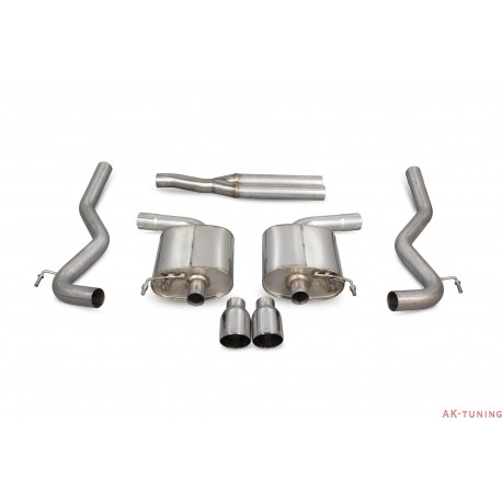 Ford Mustang 2.3T - Cat-back (non-resonated) - Daytona ändrör - Scorpion | SFDS087