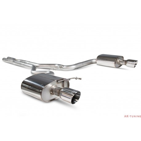 Ford Mustang 5.0 V8 GT - Cat-back (non-resonated) - Daytona ändrör - Scorpion | SFDS086