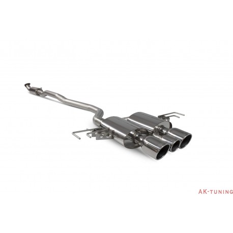 Honda Civic Type R FK8 L/H Drive - Part-resonated flex-back system - Indy ändrör - Scorpion | SHDS016