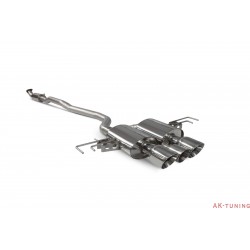 Honda Civic Type R FK8 L/H Drive - Part-resonated flex-back system - Daytona ändrör - Scorpion | SHDS016D