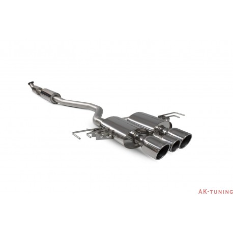 Honda Civic Type R FK8 L/H Drive - Resonated flex-back system - Indy ändrör - Scorpion | SHD016