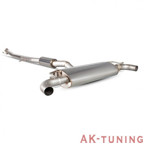 Mercedes-Benz CLA 45 AMG - Cat-back (resonated) med elektriska avgasspjäll - OEM - Scorpion | SMB005
