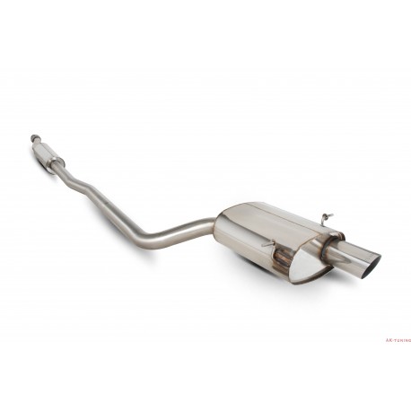 Mini One/Cooper R56 1.4 & 1.6 - Cat-back (resonated) - Daytona ändrör - Scorpion | SMN006