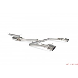 Seat Leon Cupra 2.0 Tsi 280/290 ST - Non-Cat-back (resonated) - EVO ändrör - Scorpion | SSTS012