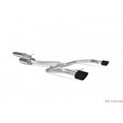 Seat Leon Cupra 2.0 Tsi 280/290 ST - Cat-back (resonated) - EVO Svarta keramiska ändrör - Scorpion | SST012C