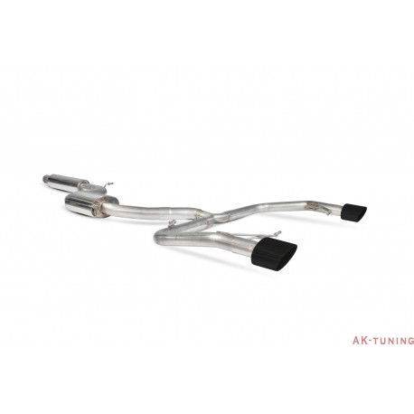 Seat Leon Cupra 2.0 Tsi 280/290 ST - Cat-back (resonated) - EVO Svarta keramiska ändrör - Scorpion | SST012C
