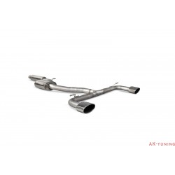 Seat Leon Cupra 2.0 Tsi 280/290/300 - Cat-back (resonated) - EVO ändrör - Scorpion | SST011
