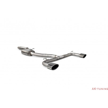 Seat Leon Cupra 2.0 Tsi 280/290/300 - Cat-back (resonated) - EVO ändrör - Scorpion | SST011