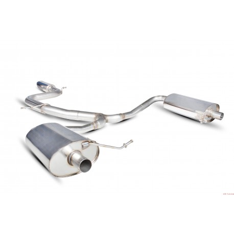 Skoda Octavia vRS 2.0 TFSi - Cat-back (resonated) - OEM - Scorpion | SSK003