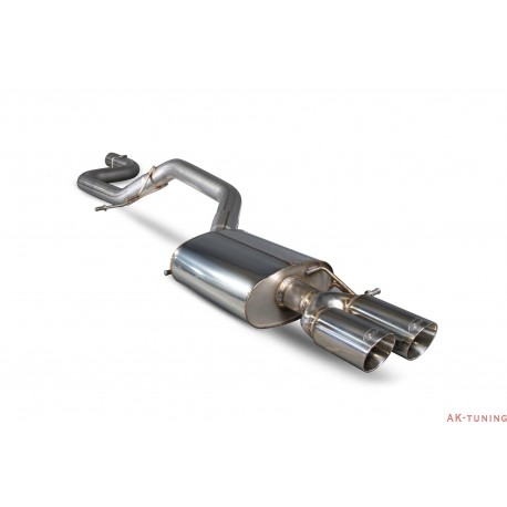 Volkswagen CC - Cat-back (non-resonated) - Daytona ändrör - Scorpion | SVWS050