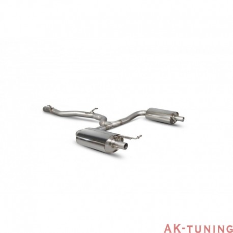 Volkswagen Golf MK7 R Estate - Non-Cat-back (resonated) - OEM - Scorpion | SVWS053